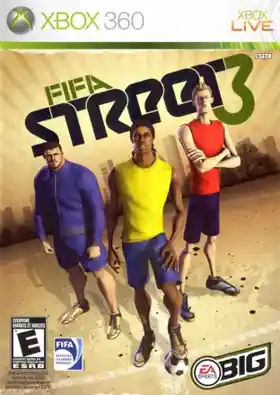 FIFA Street 3 (USA) box cover front
